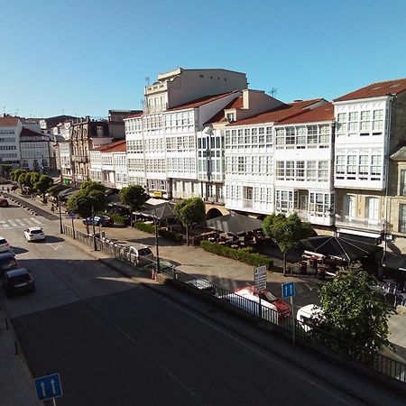 Pension La Plaza Betanzos Eksteriør bilde